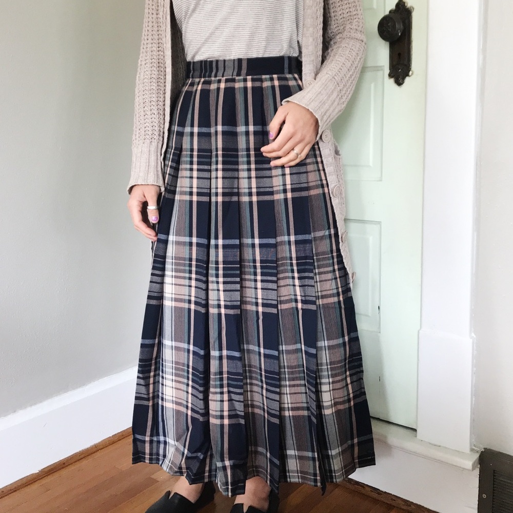 Pendleton %100 Wool Ankle Length Skirt